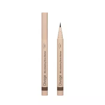 Стойкий маркер для бровей Divage Microblading brow marker 03 1мл