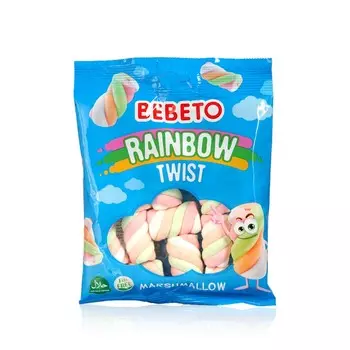Суфле - маршмеллоу Bebeto " Rainbow twist " 60г