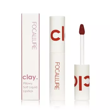 Суперстойкая жидкая помада для губ Focallure Clay Pillowy Soft Liquid Lipstick 302 2г