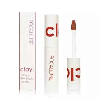 Суперстойкая жидкая помада для губ Focallure Clay Pillowy Soft Liquid Lipstick 003 2г