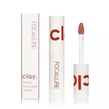 Суперстойкая жидкая помада для губ Focallure Clay Pillowy Soft Liquid Lipstick 103 2г