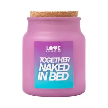 Свеча ароматическая для дома Love Generation Together naked in bed 152г
