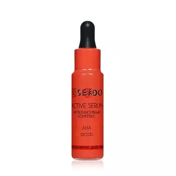 Сыворотка для лица интенсивного действия Sendo Мультиактивный комплекс с AHA-кислотами 30мл