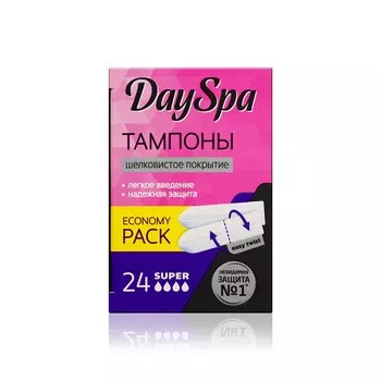 Тампоны Day Spa Super 24шт