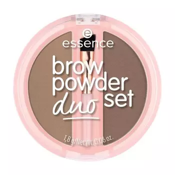 Тени для бровей Essence Brow powder duo set 01 1,8г