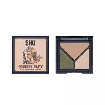 Тени для век SHU Queen's Play 3 оттенка 124 6г