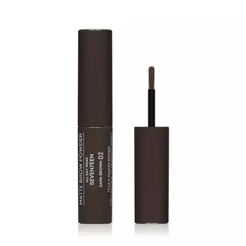 Тени - пудра для бровей с матовым эффектом Seven7een Matte Brow powder 02 1г