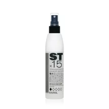 Термозащитный спрей для укладки волос Estel ST Estel ST x15 Двухфазный Слабая фиксация (1) 200мл
