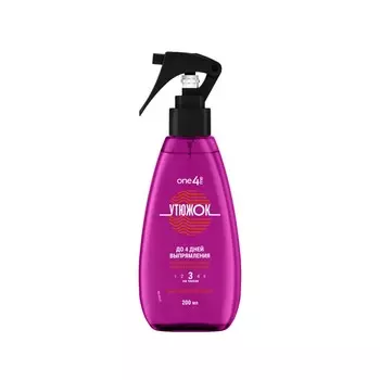 Термозащитный спрей для волос One4me Утюжок 230 °С 200мл