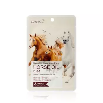 Тканевая маска EUNYUL для лица , с лошадиным маслом