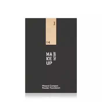 Тональная основа для лица Make Up Factory Mineral Compact Powder Foundation 14 9г