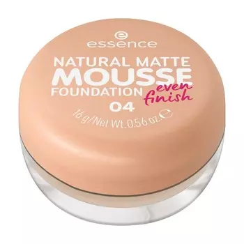 Тональная основа мусс для лица Essence Natural matte mousse 04 16г