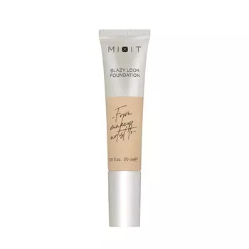 Тональная основа с эффектом сияния Mixit Blazy Look 04 30мл
