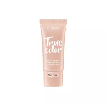 Тональный крем для лица Divage True Color 02 Ivory 25мл