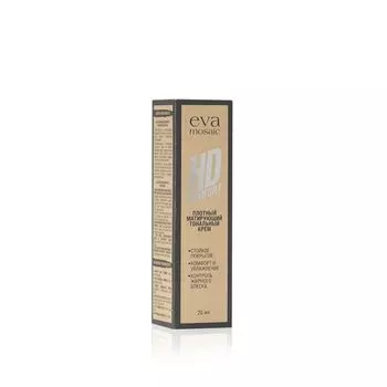 Тональный крем для лица Eva Mosaic HD Comfort 01 Фарфор 20мл