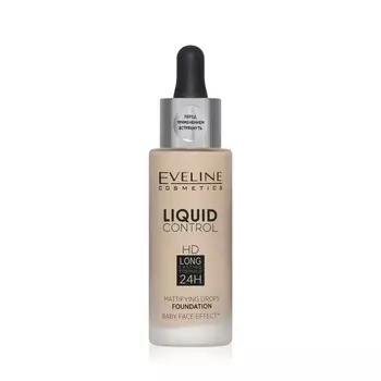 Тональный крем для лица Eveline Liquid control 030 Sand Beige 32мл