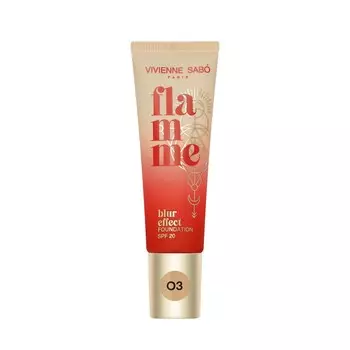 Тональный крем для лица с SPF 20 Vivienne Sabo Flamme 03 23мл