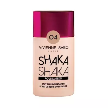 Тональный крем - флюид для лица с натуральным блюр эффектом Vivienne Sabo Shaka Shaka 04 25мл