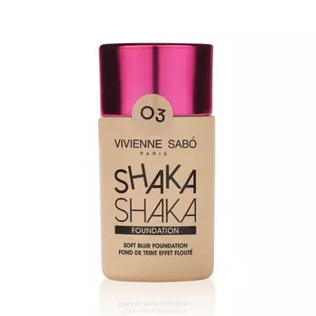 Тональный крем - флюид для лица с натуральным блюр эффектом Vivienne Sabo Shaka Shaka 03 25мл