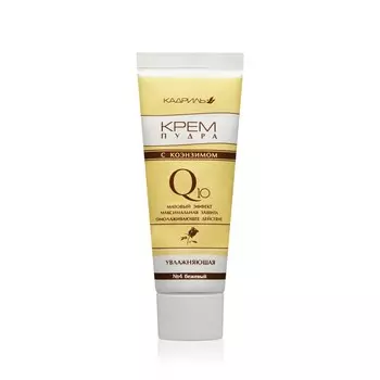 Тональный крем - пудра для лица Galant Cosmetic Кадриль Q10 №4 Бежевый 40мл