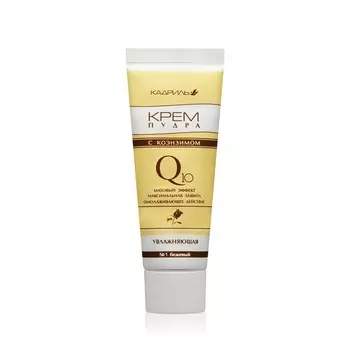 Тональный крем - пудра для лица Galant Cosmetic Кадриль Q10 №1 Пастельный 40мл