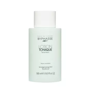 Тоник для лица Byphasse с алоэ вера для чувствительной кожи 500мл