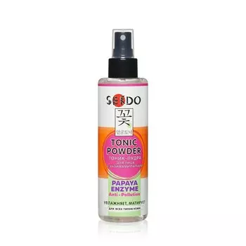 Тоник - пудра для лица Sendo Papaya Enzyme с энзимами папайи 200мл