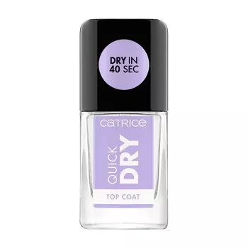 Топовое покрытие для ногтей Catrice Quick Dry Top Coat 10,5мл