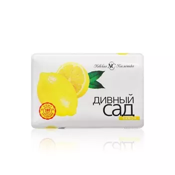 Туалетное мыло Невская Косметика Дивный сад " Лимон " 90г