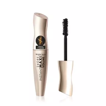 Тушь для ресниц DEBORAH Milano 24ORE Instant Maxi Volume с керамидами Черный 12мл