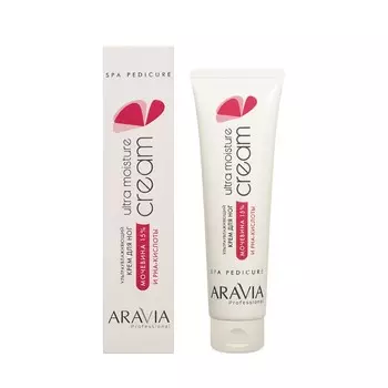 Ультраувлажняющий крем для ног с мочевиной 15% Aravia Professional Ultra moisture cream 100мл