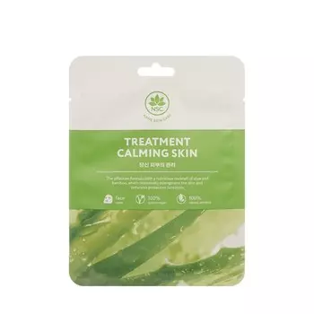 Успокаивающая и заживляющая маска для лица NSC Treatment Calming Skin 22г