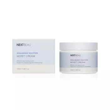 Увлажняющий крем для лица Nextbeau Hyaluronic Solution " Moist Cream " с гиалуроновой кислотой 100мл