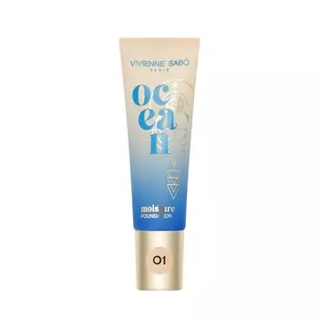 Увлажняющий тональный крем для лица Vivienne Sabo Ocean 01 23мл