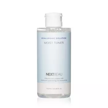Увлажняющий тонер для лица Nextbeau Hyaluronic Solution " Moist Toner " с гиалуроновой кислотой 310мл
