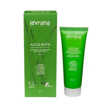 Витаминизирующий крем для лица Levrana " алоэ вера " 50мл