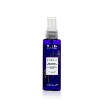 Витаминно-энергетический комплекс против выпадения волос Ollin Professional Bionika 100мл
