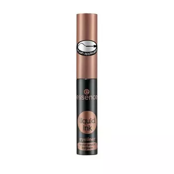 Водостойкая подводка для век Essence liquid ink 02 3мл