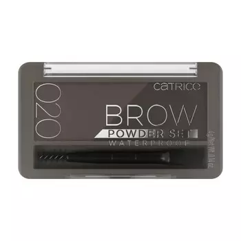 Водостойкая пудра для бровей в наборе Catrice Brow Powder Set waterproof 020 4г