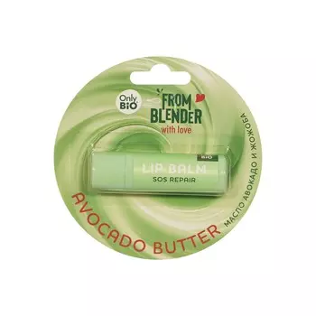 Восстанавливающий бальзам для губ Only Bio From Blender with Love Avocado Butter 4,5г