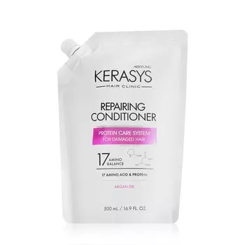 Восстанавливающий кондиционер для волос KeraSys дой-пак 500мл