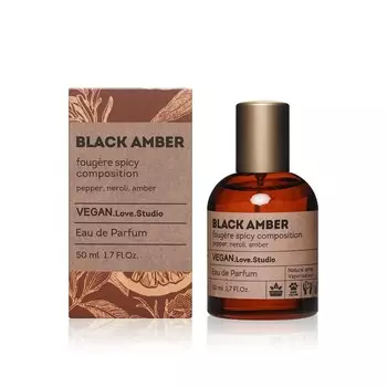 Женская парфюмерная вода Vegan Love Studio " Black Amber " 50мл