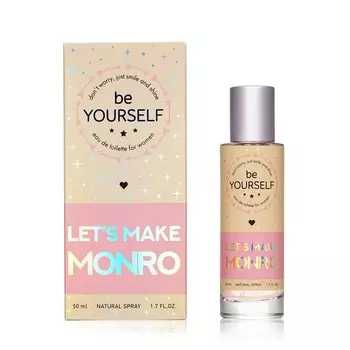 Женская туалетная вода You&World be Yourself " Let's make Monro " 50мл