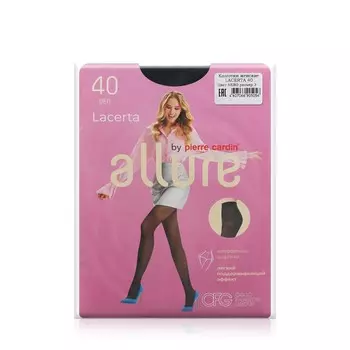 Женские колготки Allure Lacerta 40den Nero 3 размер