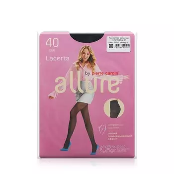 Женские колготки Allure Lacerta 40den Nero 4 размер
