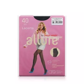 Женские колготки Allure Lacerta 40den Nero 5 размер