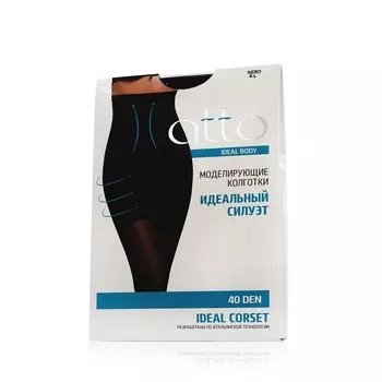 Женские колготки Atto Ideal Body Corset 40den Nero 4 размер