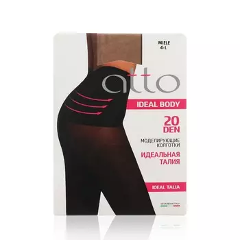 Женские колготки Atto Ideal Body Talia 20den , Miele , 4 размер