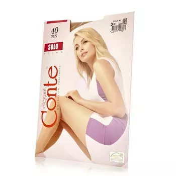 Женские колготки Conte Solo 40den Natural 3 размер