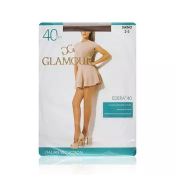 Женские колготки Glamour Edera 40den Daino 2 размер